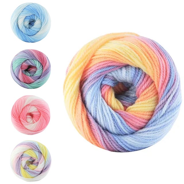 Cicibebe batik yarn soft double knitting wool for babies Happy Place Wool