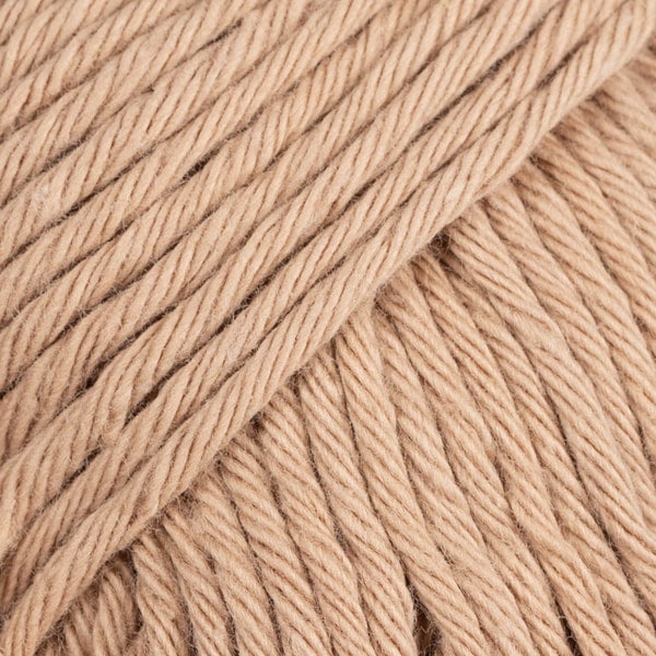 Drops Paris 100 cotton aran yarn for knitting and crochet projects. 26 Beige